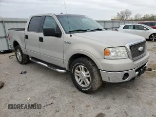 2006 Ford F-150 XLT with VIN 1FTPW14VX6KE02288, listed as a Copart auction lot 51786275 with Not provided miles and Salvage title. Bid and sale history available at DreamBid. Image 4.