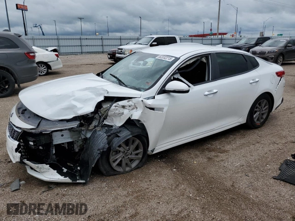 2020 Kia Optima LX with VIN 5XXGT4L38LG447441, listed as a Copart auction lot 62332215 with 68,649 mi miles and Salvage title. Bid and sale history available at DreamBid. Image 1.