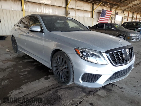 2016 Mercedes-Benz S 550 with VIN WDDUG8CB6GA228409, listed as a Copart auction lot 53728155 with 65,396 mi miles and Salvage Title. Bid and sale history available at carsss.com. Image 4.