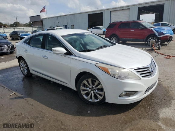 2014 Hyundai Azera with VIN KMHFG4JG8EA340602, listed as a Copart auction lot 49122045 with 110,347 mi miles and Salvage Title. Bid and sale history available at carsss.com. Image 4.