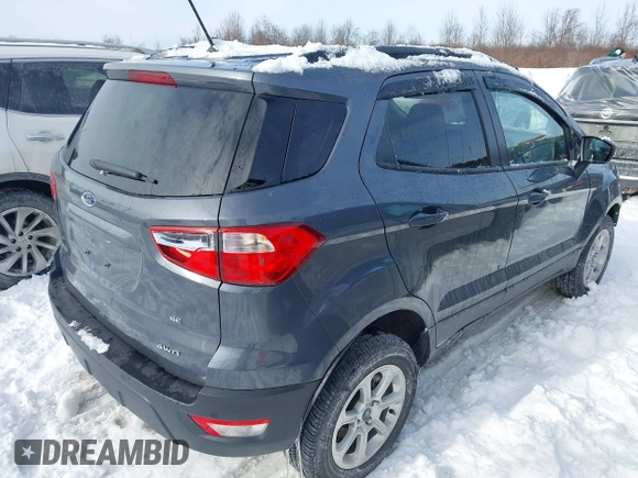 2022 Ford EcoSport SE with VIN MAJ6S3GL0NC466609, listed as a IAAI auction lot 41354232 with 16,757 mi miles and . Bid and sale history available at carsss.com. Image 4.