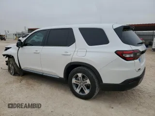2025 Honda Pilot EX-L with VIN 5FNYG2H49SB013058, listed as a Copart auction lot 42873425 with 11,535 mi miles and Salvage Title. Bid and sale history available at carsss.com. Image 2.