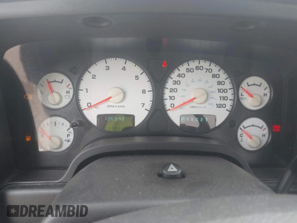 2005 Dodge 1500 SLT with VIN 1D7HU16DX5J503713, listed as a IAAI auction lot 41712155 with 136,542 mi miles and . Bid and sale history available at DreamBid. Image 7.
