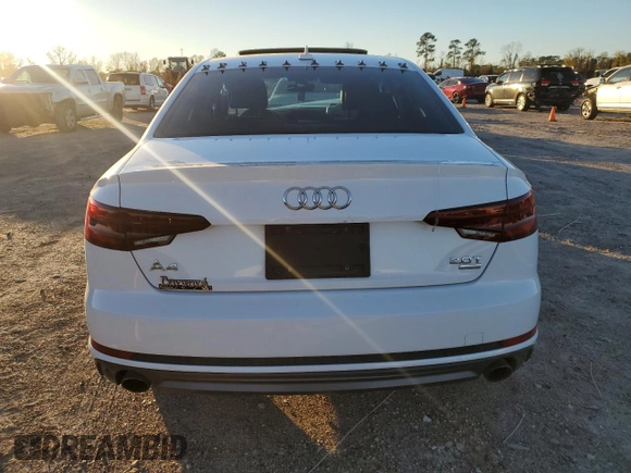 2018 Audi A4 Premium with VIN WAUKMAF47JA216255, listed as a Copart auction lot 41531235 with 79,109 mi miles and Salvage Title. Bid and sale history available at carsss.com. Image 6.