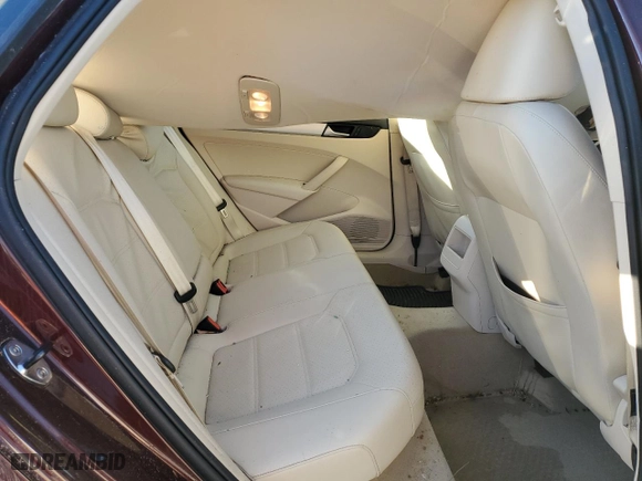 2012 Volkswagen Passat SE with VIN 1VWBH7A35CC051285, listed as a Copart auction lot 75845524 with 95,540 mi miles and Salvage Title. Bid and sale history available at carsss.com. Image 10.