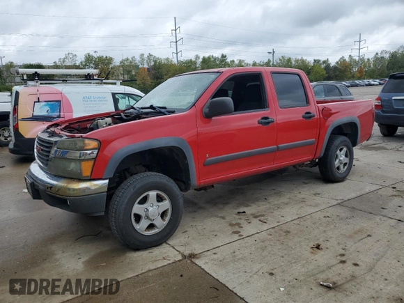 2008 GMC Canyon SLE2 with VIN 1GTDT43E988223464, listed as a Copart auction lot 72908174 with 202,319 mi miles and Clean Title. Bid and sale history available at carsss.com. Image 1.