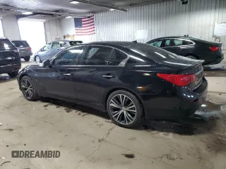 2015 Infiniti Q50 Premium z VIN JN1BV7AR2FM419987, wystawiony jako Copart lot #57813825 z przebiegiem 99 229 mil mil oraz Nie do naprawy. Historia ofert i sprzedaży dostępna na DreamBid. Obrazek 2.
