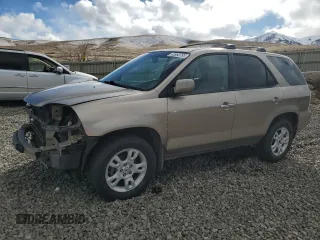 2004 Acura MDX Touring Pkg with VIN 2HNYD18644H558791, listed as a Copart auction lot 48993795 with 161,212 mi miles and Salvage Title. Bid and sale history available at carsss.com. Image 1.