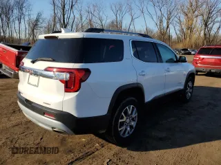2020 GMC Acadia SLT with VIN 1GKKNULS4LZ236198, listed as a Copart auction lot 48355845 with 79,647 mi miles and Salvage Title. Bid and sale history available at DreamBid. Image 3.