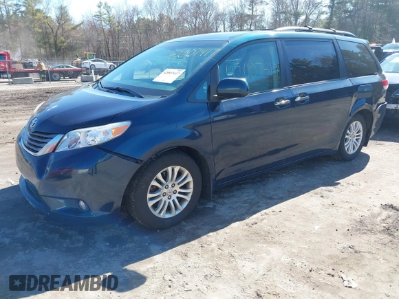 2011 Toyota Sienna XLE AAS with VIN 5TDYK3DCXBS114882, listed as a IAAI auction lot 42007417 with 144,087 mi miles and . Bid and sale history available at DreamBid. Image 18.