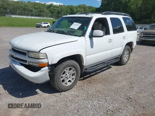 2005 Chevrolet Tahoe Z71 z VIN 1GNEK13TX5R202172, wystawiony jako IAAI lot #42330565 z przebiegiem 259 191 mil mil oraz . Historia ofert i sprzedaży dostępna na DreamBid. Obrazek 2.