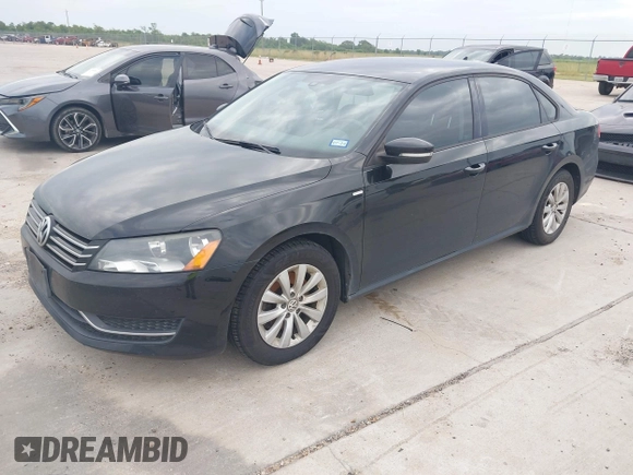 2014 Volkswagen Passat Wolfsburg Edition with VIN 1VWAT7A38EC071608, listed as a IAAI auction lot 42784046 with 172,728 mi miles and . Bid and sale history available at DreamBid. Image 2.