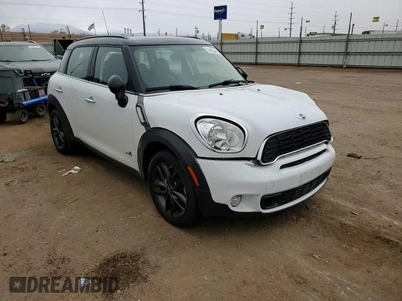 2013 MINI Countryman S ALL4 with VIN WMWZC5C52DWP32567, listed as a Copart auction lot 51462345 with 109,264 mi miles and Salvage Title. Bid and sale history available at DreamBid. Image 10.
