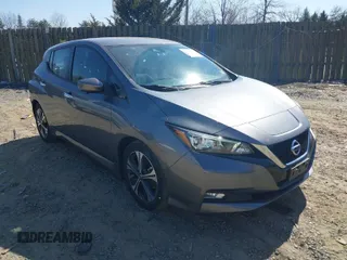 2022 Nissan LEAF SV with VIN 1N4AZ1CV9NC554558, listed as a IAAI auction lot 41727450 with 26,899 mi miles and . Bid and sale history available at DreamBid. Image 1.