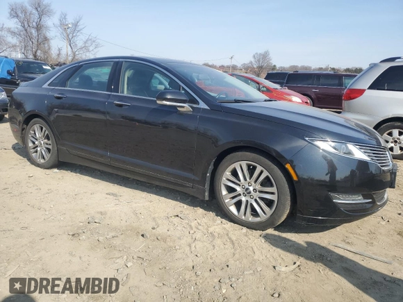 2013 Lincoln MKZ with VIN 3LN6L2GK7DR827807, listed as a Copart auction lot 47682335 with 98,237 mi miles and Clean Title. Bid and sale history available at DreamBid. Image 4.