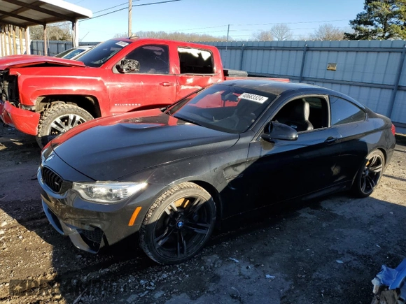 2015 BMW M4 with VIN WBS3R9C54FK334438, listed as a Copart auction lot 40663324 with 0 mi miles. Bid and sale history available at carsss.com. Image 1.