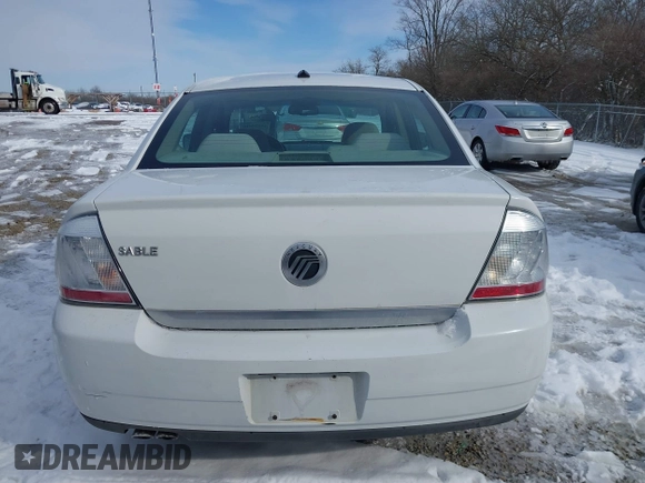 2008 Mercury Sable with VIN 1MEHM40W08G616060, listed as a IAAI auction lot 41579418 with 191,244 mi miles. Bid and sale history available at carsss.com. Image 16.