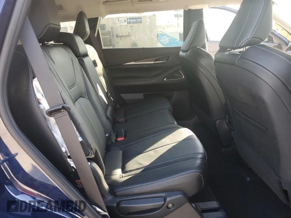 2023 Infiniti QX60 Sensory with VIN 5N1DL1GS2PC345895, listed as a Copart auction lot 53189265 with 25,865 mi miles and Salvage title. Bid and sale history available at DreamBid. Image 11.