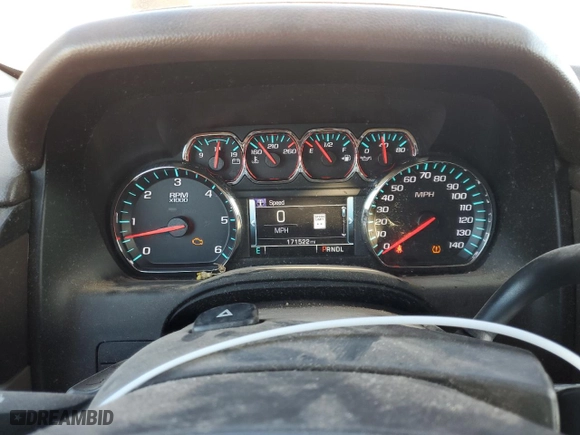 2017 Chevrolet Suburban LT with VIN 1GNSCHKC4HR175310, listed as a Copart auction lot 80675064 with 171,522 mi miles and Salvage Title. Bid and sale history available at carsss.com. Image 9.