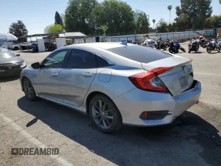 2020 Honda Civic EX-L z VIN 19XFC1F70LE209746, wystawiony jako Copart lot #52141315 z przebiegiem 84 387 mil mil oraz Szkoda całkowita • Salvage title. Historia ofert i sprzedaży dostępna na DreamBid. Obrazek 2.