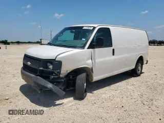 2014 Chevrolet Express Cargo z VIN 1GCZGTBG1E1115142, wystawiony jako Copart lot #61744635 z przebiegiem Nie podano mil oraz Czysty tytuł • Clean title. Historia ofert i sprzedaży dostępna na DreamBid. Obrazek 1.