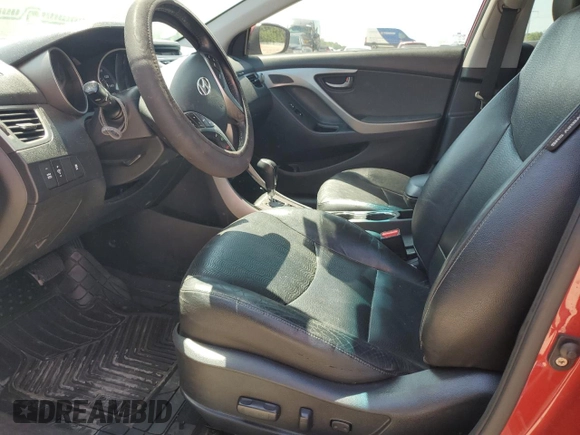 2013 Hyundai Elantra Limited with VIN KMHDH4AE2DU770397, listed as a Copart auction lot 51795655 with 146,281 mi miles and Salvage Title. Bid and sale history available at carsss.com. Image 7.