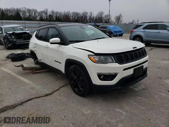 2019 Jeep Compass Altitude with VIN 3C4NJCBB0KT699431, listed as a Copart auction lot 43756685 with 94,738 mi miles and Salvage Title. Bid and sale history available at carsss.com. Image 12.