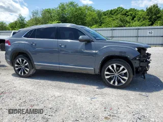 2023 Volkswagen Atlas SEL Premium R-Line z VIN 1V2FE2CA2PC207606, wystawiony jako Copart lot #55143205 z przebiegiem 35 704 mil mil oraz Szkoda całkowita • Salvage title. Historia ofert i sprzedaży dostępna na DreamBid. Obrazek 4.
