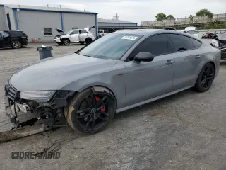 2018 Audi A7 Prestige with VIN WAU23AFC7JN090188, listed as a Copart auction lot 70201534 with 97,956 mi miles and Salvage Title. Bid and sale history available at carsss.com. Image 1.