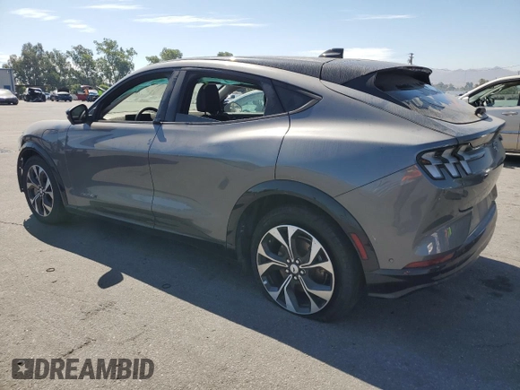 2023 Ford Mustang Mach-E Premium with VIN 3FMTK3SU6PMA70663, listed as a Copart auction lot 63860925 with 21,103 mi miles and Salvage title. Bid and sale history available at DreamBid. Image 2.