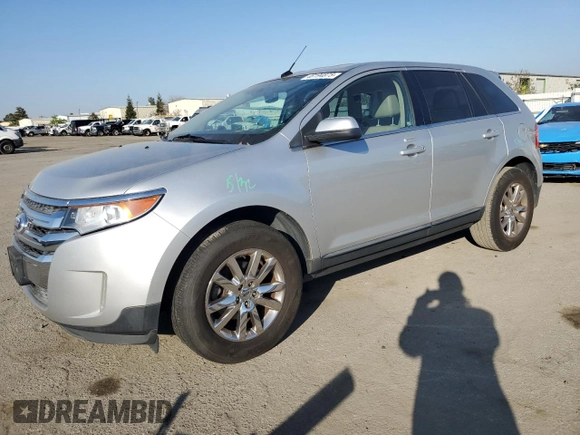 2014 Ford Edge Limited with VIN 2FMDK3KC9EBA19149, listed as a Copart auction lot 46194875 with 114,199 mi miles and Salvage Title. Bid and sale history available at carsss.com. Image 1.