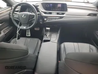 2021 Lexus ES 350 F Sport with VIN 58AGZ1B17MU097619, listed as a Copart auction lot 53339995 with 24,989 mi miles and Salvage title. Bid and sale history available at DreamBid. Image 8.