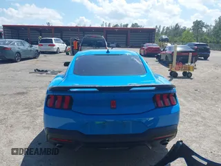 2024 Ford Mustang EcoBoost with VIN 1FA6P8TH6R5118078, listed as a IAAI auction lot 41786398 with 10,624 mi miles. Bid and sale history available at carsss.com. Image 16.