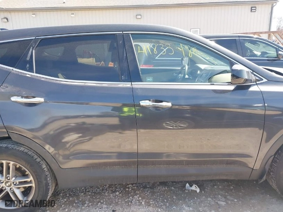 2017 Hyundai Santa Fe Sport 2.4L with VIN 5XYZTDLBXHG493145, listed as a IAAI auction lot 41833480 with NaN miles. Bid and sale history available at carsss.com. Image 13.