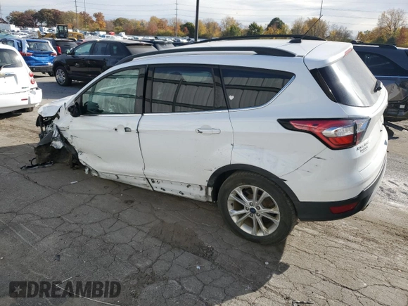 2018 Ford Escape SE with VIN 1FMCU0G96JUC41704, listed as a Copart auction lot 77678304 with 0 mi miles and Salvage Title. Bid and sale history available at carsss.com. Image 2.