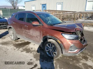 2021 Buick Encore GX Select with VIN KL4MMESLXMB093236, listed as a Copart auction lot 86498674 with 61,418 mi miles and Salvage title. Bid and sale history available at DreamBid. Image 4.