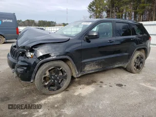 2018 Jeep Grand Cherokee Upland with VIN 1C4RJFAG0JC482262, listed as a Copart auction lot 88136265 with 75,486 mi miles and Salvage title. Bid and sale history available at DreamBid. Image 1.