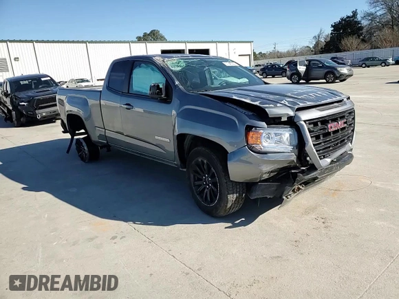 2022 GMC Canyon 2WD Elevation with VIN 1GTH5CEN8N1249223, listed as a Copart auction lot 87249264 with 50,692 mi miles and Salvage Title. Bid and sale history available at carsss.com. Image 11.