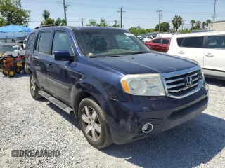 2013 Honda Pilot Touring with VIN 5FNYF3H99DB037819, listed as a Copart auction lot 52762565 with 197,889 mi miles and Salvage Title. Bid and sale history available at DreamBid. Image 4.