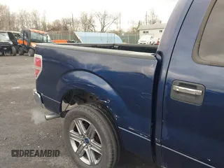 2009 Ford F-150 XL with VIN 1FTPW12V59FA18709, listed as a IAAI auction lot 42053057 with 156,035 mi miles. Bid and sale history available at carsss.com. Image 6.