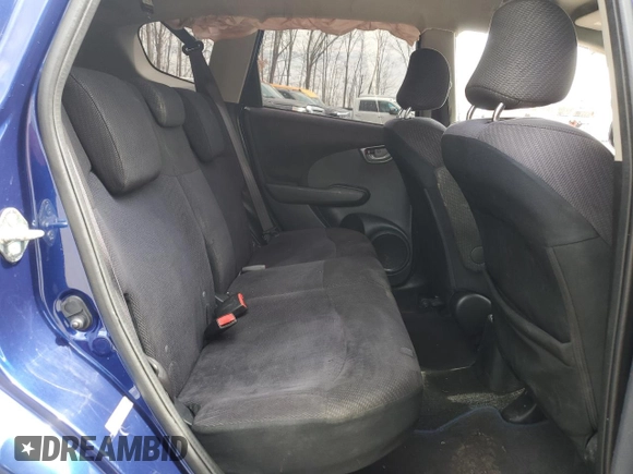 2013 Honda Fit Sport with VIN JHMGE8H56DC068174, listed as a Copart auction lot 50687815 with 106,629 mi miles and Salvage Title. Bid and sale history available at carsss.com. Image 10.