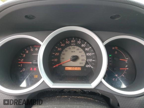 2008 Toyota Tacoma PreRunner with VIN 3TMJU62N38M061467, listed as a Copart auction lot 48190965 with 150,153 mi miles and Salvage Title. Bid and sale history available at carsss.com. Image 9.