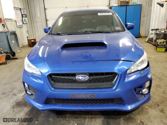 2017 Subaru WRX Premium with VIN JF1VA1E62H9834922, listed as a Copart auction lot 89070745 with 93,671 mi miles and Salvage Title. Bid and sale history available at carsss.com. Image 5.