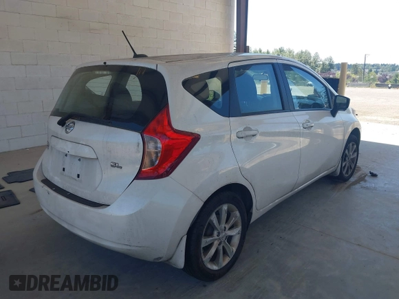 2015 Nissan Note S z VIN 3N1CE2CP8FL430215, wystawiony jako IAAI lot #42673875 z przebiegiem 68 379 mil mil oraz . Historia ofert i sprzedaży dostępna na DreamBid. Obrazek 4.