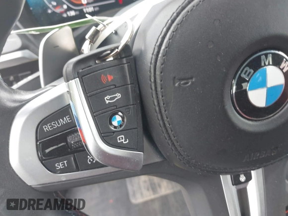 2023 BMW X3 M40i with VIN 5UX83DP07P9P81076, listed as a IAAI auction lot 40842928 with 22,459 mi miles and . Bid and sale history available at DreamBid. Image 11.