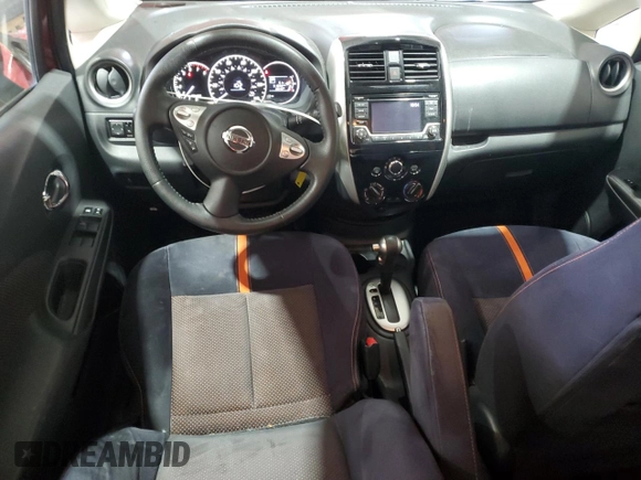 2015 Nissan Note S Plus with VIN 3N1CE2CP0FL390180, listed as a Copart auction lot 57475385 with 51,033 mi miles and Salvage title. Bid and sale history available at DreamBid. Image 8.