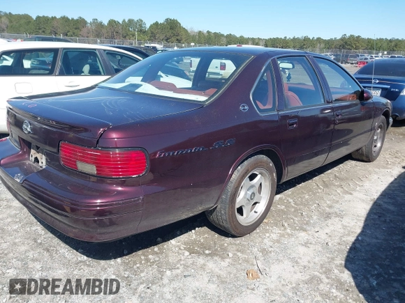 1996 Chevrolet Caprice 1SA Special Value z VIN 1G1BL52P7TR146198, wystawiony jako IAAI lot #41746994 z przebiegiem Nie podano mil oraz . Historia ofert i sprzedaży dostępna na DreamBid. Obrazek 4.