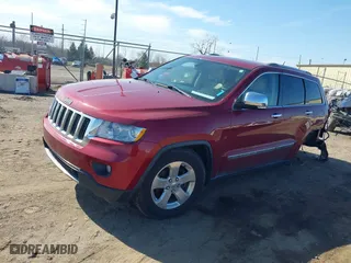 2012 Jeep Grand Cherokee Limited with VIN 1C4RJFBG1CC155449, listed as a IAAI auction lot 41845977 with 135,103 mi miles. Bid and sale history available at carsss.com. Image 16.
