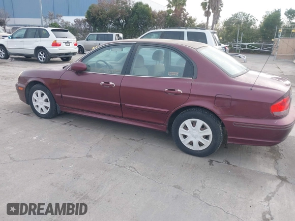 2004 Hyundai Sonata with VIN KMHWF25S84A040837, listed as a IAAI auction lot 41591528 with 76,606 mi miles. Bid and sale history available at carsss.com. Image 3.
