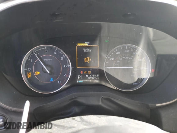 2018 Subaru Crosstrek Limited z VIN JF2GTAMC6J8286098, wystawiony jako Copart lot #46477435 z przebiegiem 90 375 mil mil oraz Szkoda całkowita • Salvage title. Historia ofert i sprzedaży dostępna na DreamBid. Obrazek 9.